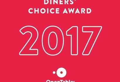 open table diners choice award 2017 graphic